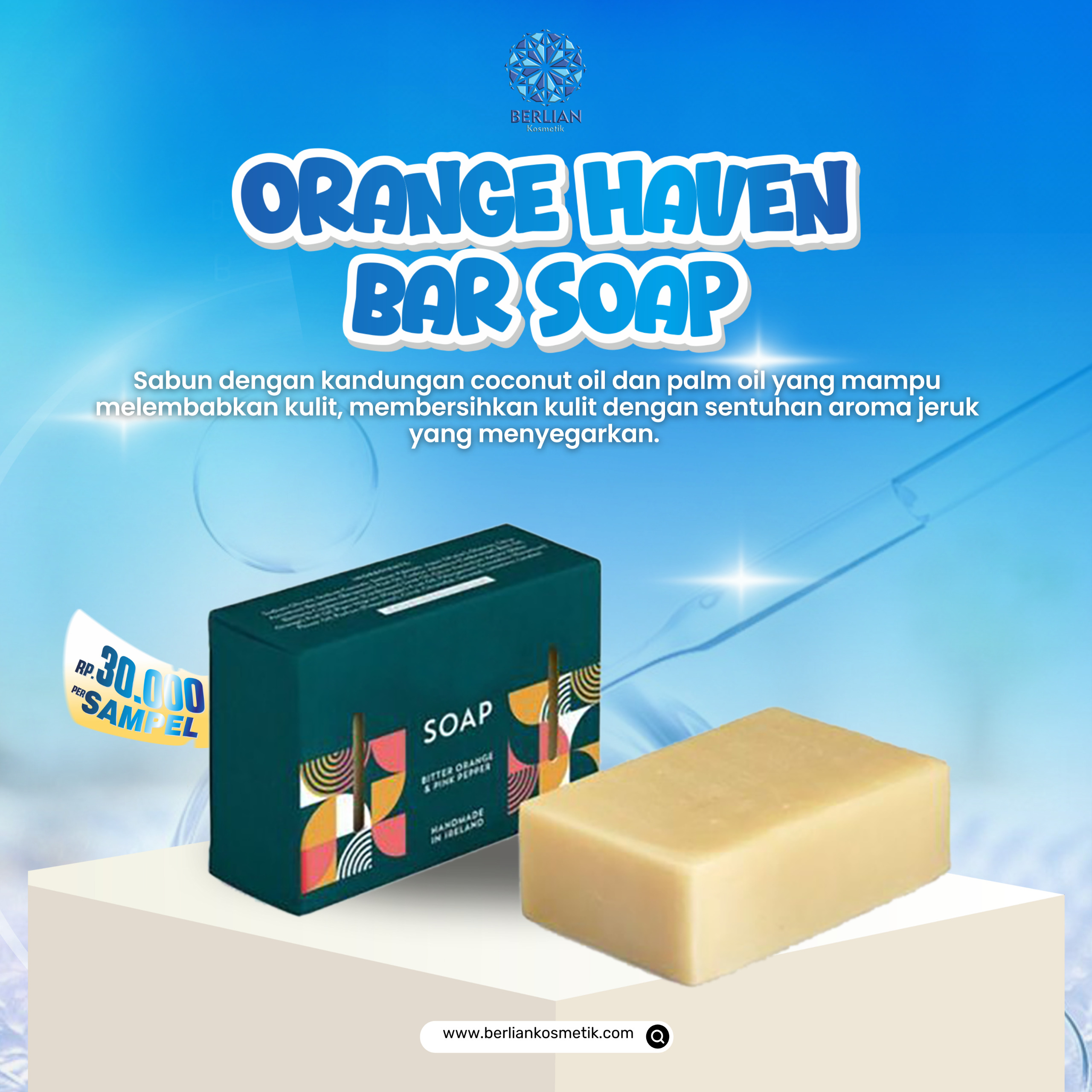 Orange Haven Bar Soap